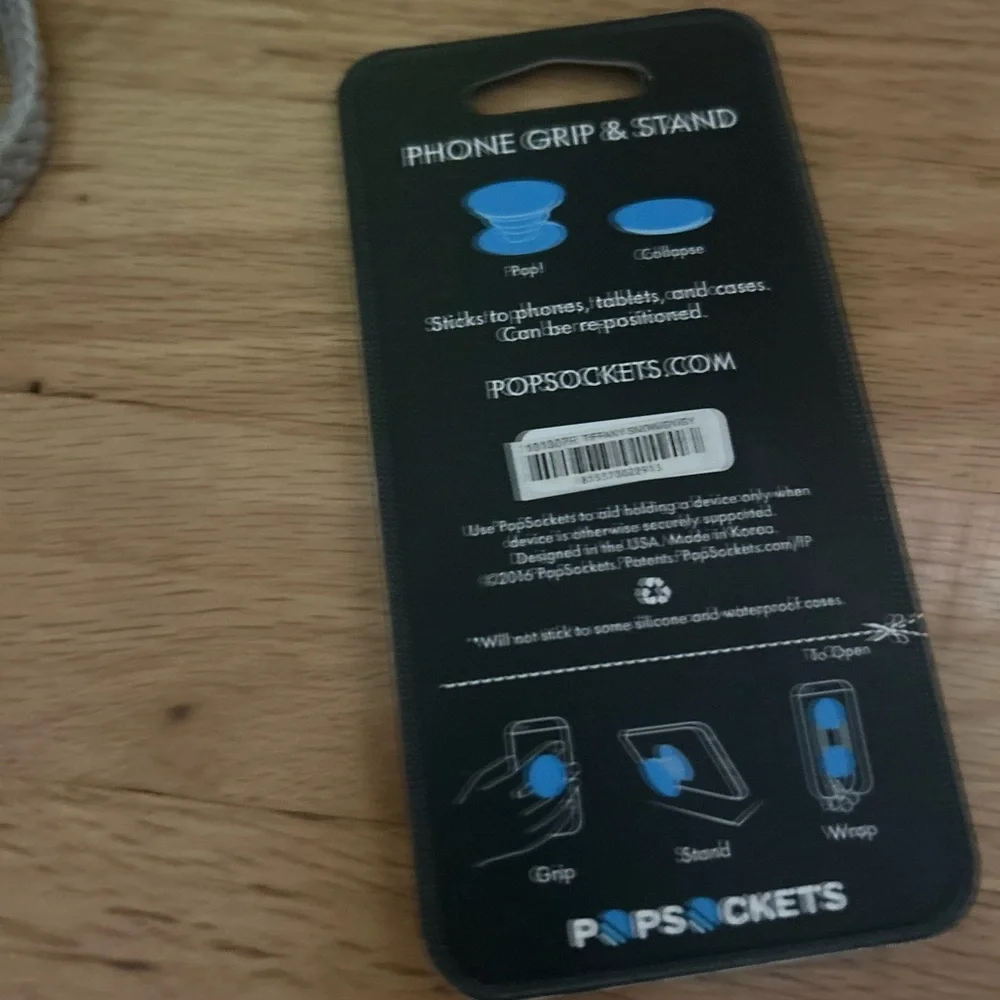 PopSockets Phone Grip & Stand with Multicolor Design